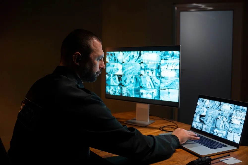 male-security-guard-doing-his-job-shift modern access control systems overview image